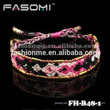 Pulseiras da amizade de tecido colorido de Guangzhou FASOMI